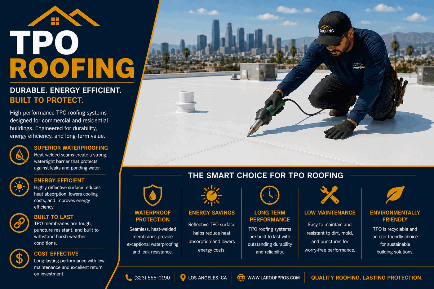 TPO Roofing Beverly Hills